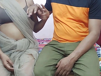 mind-blowing indian step-sister deep-throating more than half and tear up hindi audio