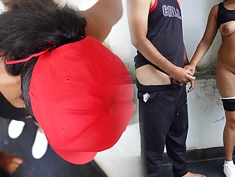 Supah-plumbing-super-fucking-hot Sri Lankan Nanny SaniAndLove Tears up and Attempts to Learn from Super-steamy Lessons