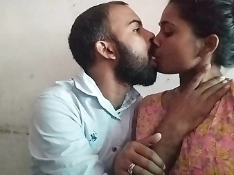 Desi Couple Fuckfest Scandal, Sucking Indian GF Big Boobs