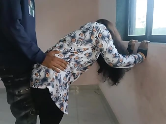 Desisarika, the sizzling Indian office assistant, gets her cock-squeezing bum ripped up by her kinky manager's son-in-law-in-law