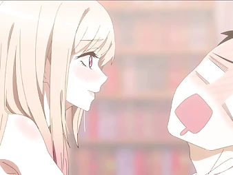 Stepbrother tempts and romps his stepsister in molten anime manga porno