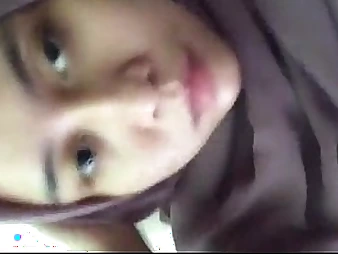 Crazy Indonesian Jilbab Jacks in hijab Solo