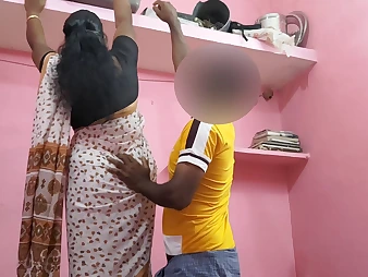 Step-mother and sonny have a tight homemade pussy-fucking session with just 60 fps