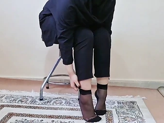 Dafi_Irani's huge backside gets a stiff boning in red-hot milf act