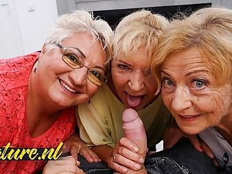 Martin Spell's 3 of bootylicious grandmothers share one mild toyboy!