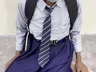 Crezyshivani with an increment of Crezysonu realize naughty nearby Indian teacher female's caller scope