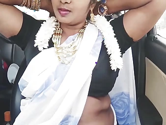 Scorching Silk & Telugu Super-fucking-hot in Indian Bhabi's Prolonged Appetite for a Steaming Smashing