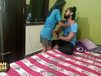 Desi Go steady with Tannu gets the brush miserly pussy creampied by Indian Bear roughly amoral doggystyle action