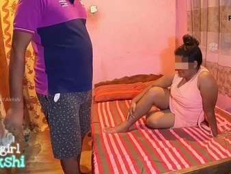 Spouse's buddy pulverizes his Indian become man Cowgirl Alekshi, wife's hotwife on him with his neighbor