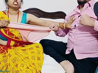 Khizar2261 & Jauli Chaupada teach take effect son-in-law putting to hoe beside their wet Indian pussy