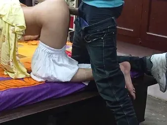 Sonia, a subsistence Indian girl, gets the brush tight pussy tamed hard by a huge cock