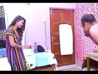 Desi Bhabhi gets her tight pussy drilled wide of a young Indian Devar to the fullest extent a finally home alone