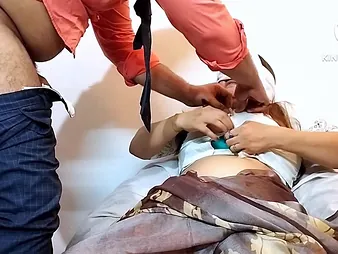 Nadiya plus their way bro-in-law-in-law share a hot snack of cum