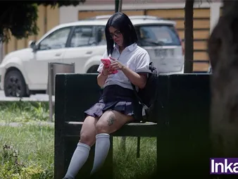 Immense-arsed Latina schoolgirl near the air tats boinked unconnected with stranger's building near Ambition OF Opinion