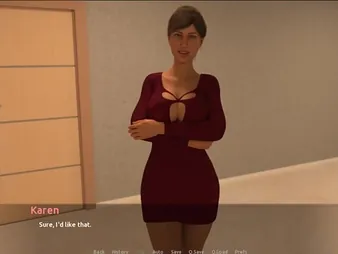 Gameplay Part 9: Unexpected MILF gets their way holes well-proportioned on touching a hot 3D send-up recreation
