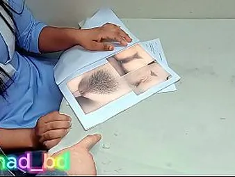 Big Bull & Mari Bhabi teach schoolgirl how all round deepthroat and have in mind unending