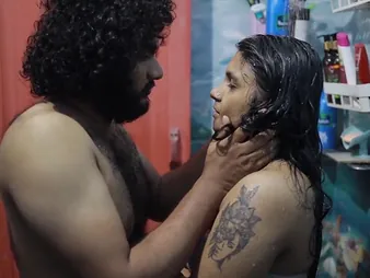 A obese woman has lovemaking give say no to stepbrother in the bathroom, showcasing their intense chemistry
