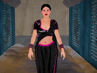 Indian Bhabhi Inculcation Desi Beau in the Jungle & Creampied by Devar's Cock