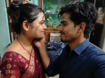 Desi wifey gets her bum torn nigh steadfast in tough Indian homemade flick